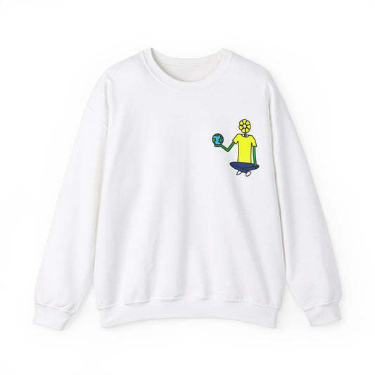 Flower Mascot Crewneck Sweatshirt